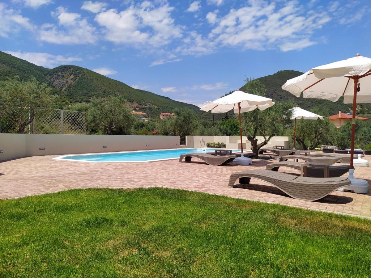 Venetiko Villas Nafpaktos Bagian luar foto