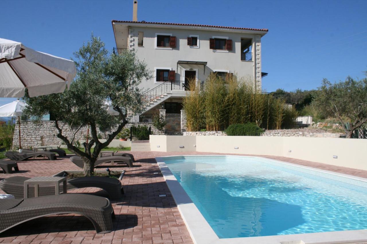 Venetiko Villas Nafpaktos Bagian luar foto